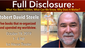 Robert Steele Full Disclosure Transition Talks