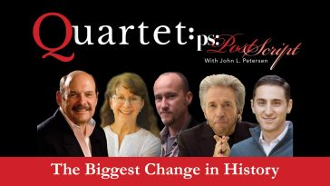 Quartet with Gregg Braden, Penny Kelly, Kingsley Dennis, John Petersen, biggest change in history