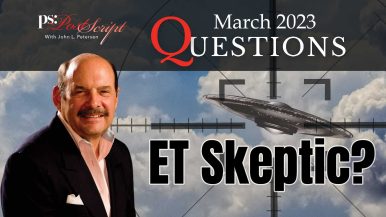 John L. Petersen, Questions full March 2023 episode