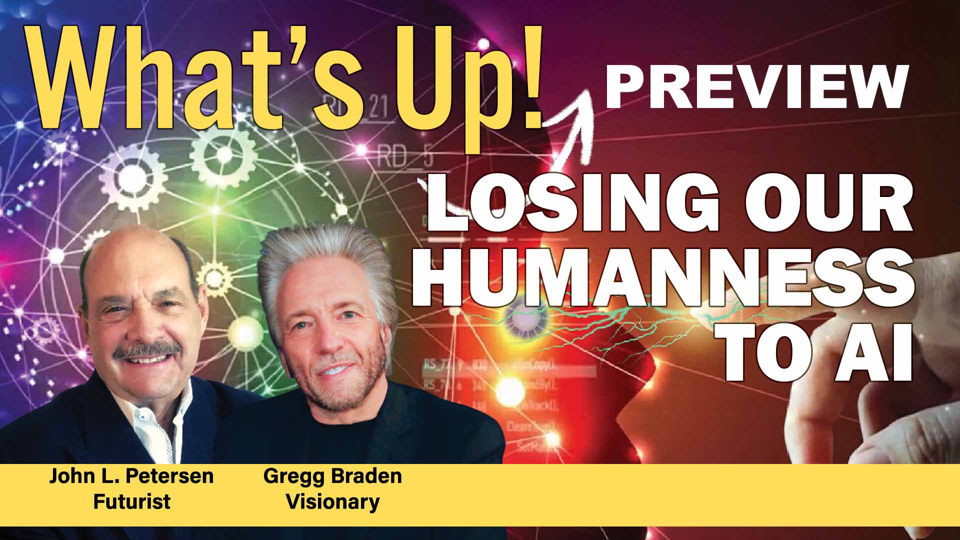 What's Up! preview, Losing our humanness to AI