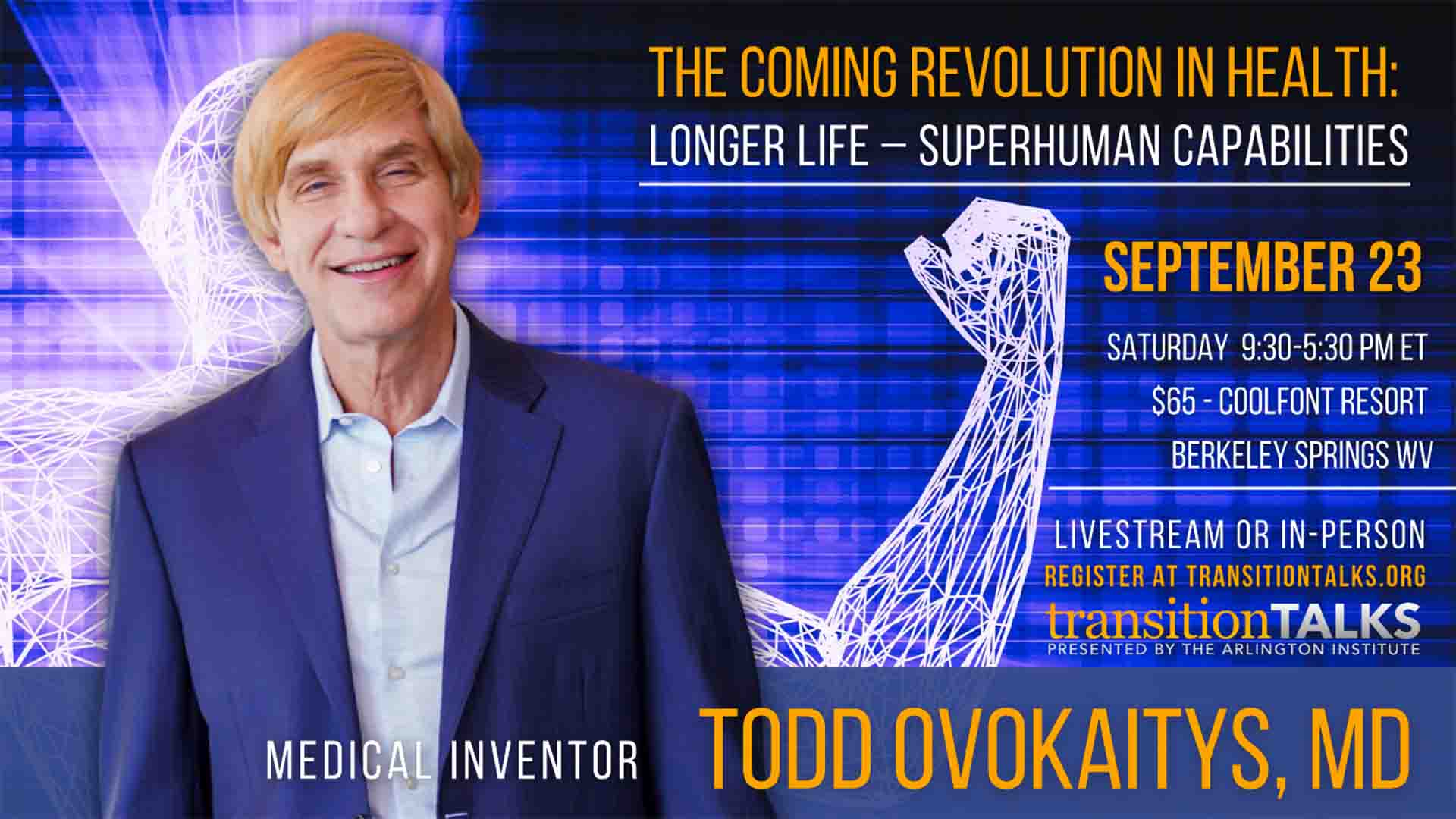Todd Ovokaitys, MD, the coming revolution in health