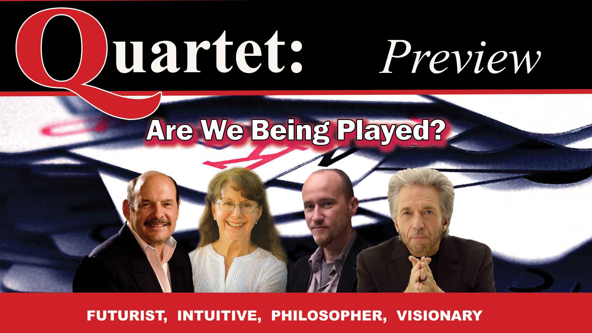 In this new episode of Quartet, John, Penny and Gregg explore escalating Middle East tensions, biased media, BlackRock's financial plans, potential war impacts, and economic concerns. Together they delve into astrology, national petroleum reserves, generational healing, and technology's role in human health, emphasizing the need for resilience, conscious living, and self-governance amidst global changes.