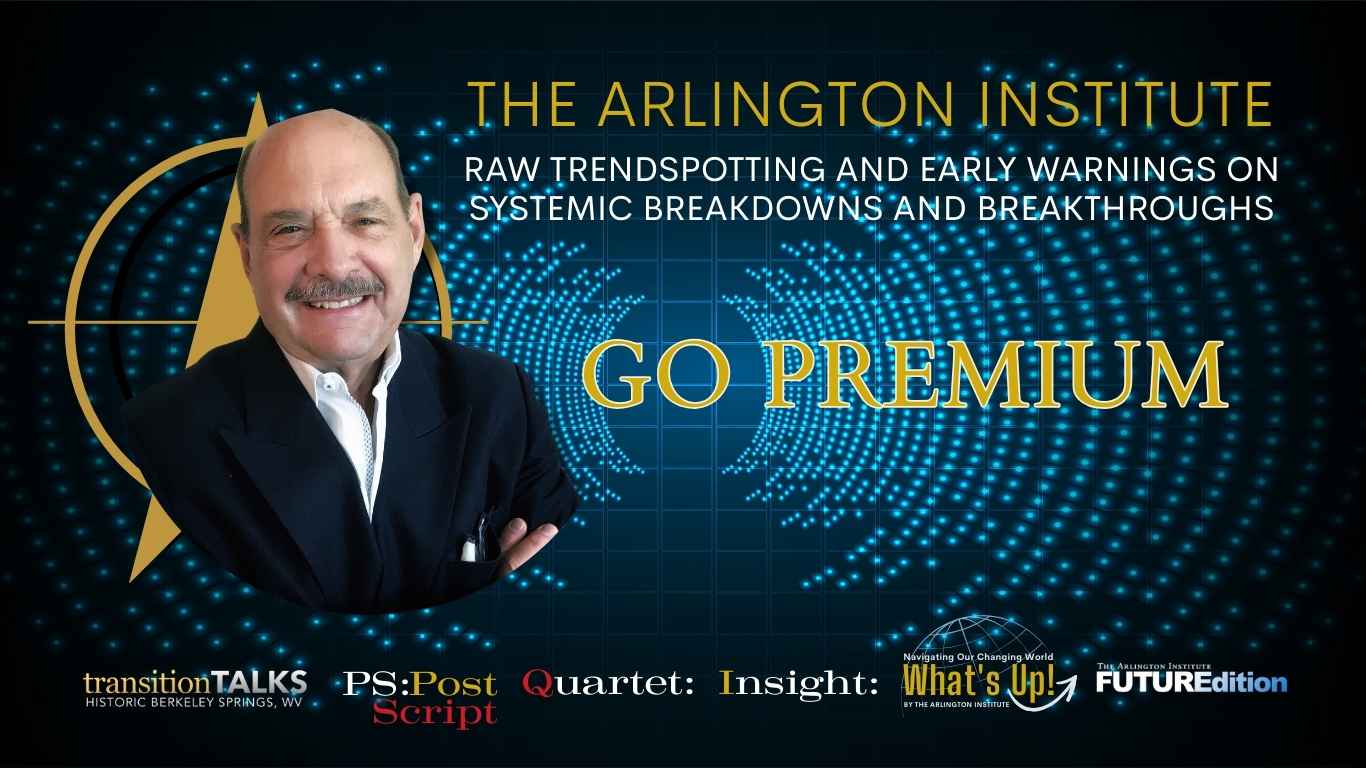 Go Premium Banner of The Arlington Institute, Berkeley Springs, WV