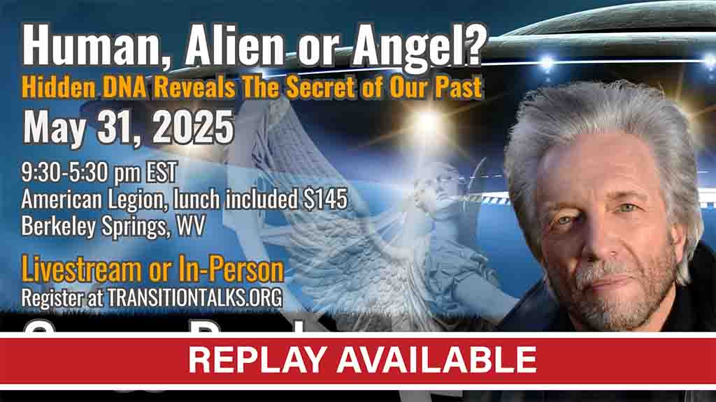 Gregg Braden May 31st, 2025 REPLAY available.